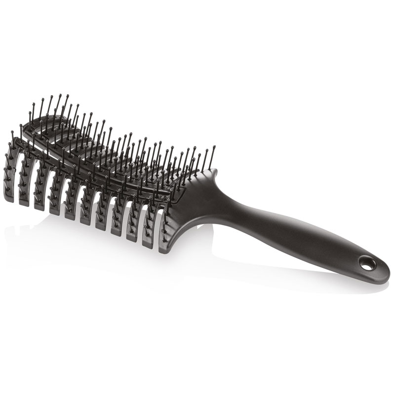 Brosse Flex nylon 12 rangs Noir